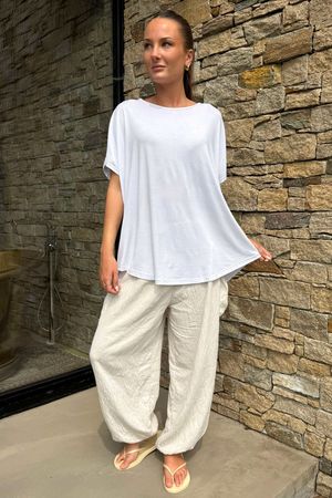 Made in Italy Perfect Tee White * Pre order due 1wk